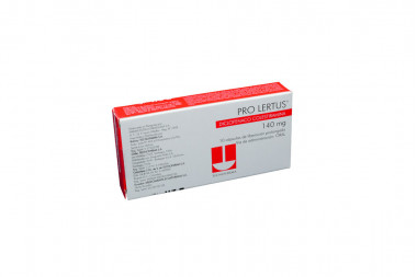 Pro Lertus 140 mg Caja Con 10 Cápsulas De Liberación Prolongada