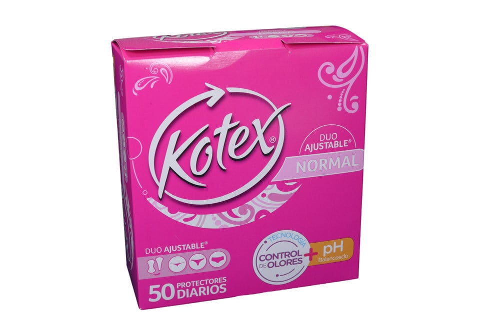 Kotex Mega Pack Caja Con 50 Protectores Diarios