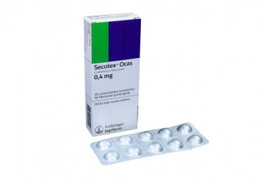 Secotex Ocas 0,4 mg Caja Con 30 Comprimidos Recubiertos de Liberación Prolongada