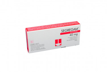 Segregam 40 mg Caja Con 14 Comprimidos