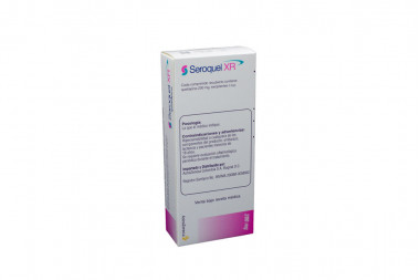 Seroquel XR 200 mg Caja Con 30 Tabletas De Liberación Prolongada