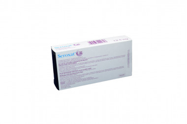 Seroxat CR 12.5 mg Caja Con 10 Tabletas de Liberación Controlada