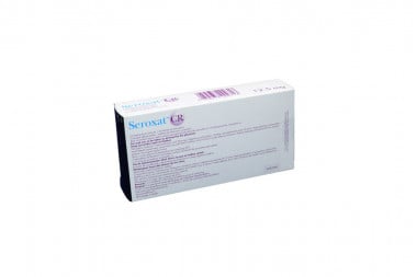 Seroxat Cr 12.5 Mg Caja Con 10 Tabletas De Liberación Controlada
