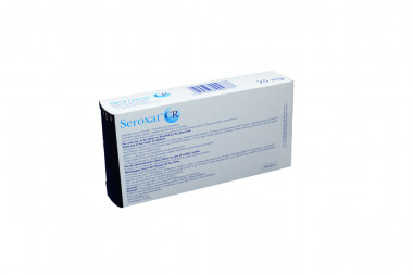 Seroxat Cr 25 mg Caja Con 10 Tabletas De Liberación Controlada
