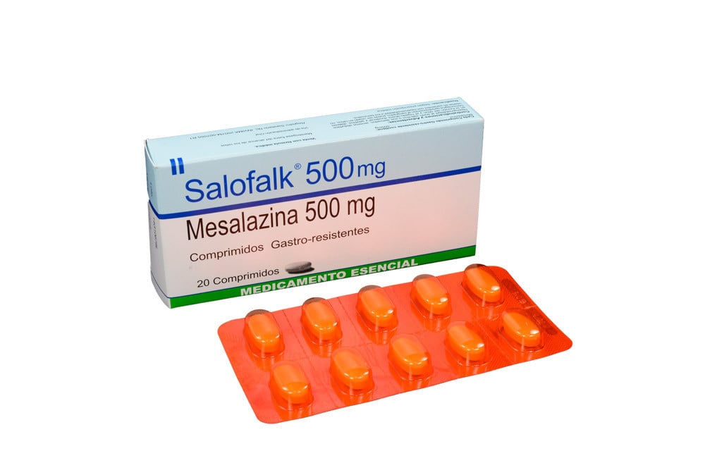 Salofalk 500 mg Caja Con 20 Comprimidos