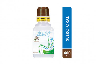 Enterolyte 75 mEq Frasco x 400 mL Sabor A Coco - Suero Oral