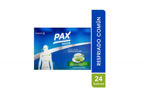 Pax Noche Caja Con 24 Sobres De 6 g - Sabor A Limón 