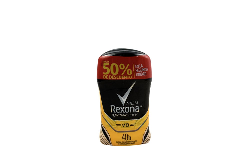 Precio Especial Desodorante Rexona V8 2 Barras Con 50 g