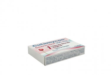 CUTAMYCON CAP GLT BLA 500 MG VAGINAL CAJ 1