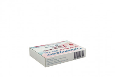 CUTAMYCON CAP GLT BLA 500 MG VAGINAL CAJ 1