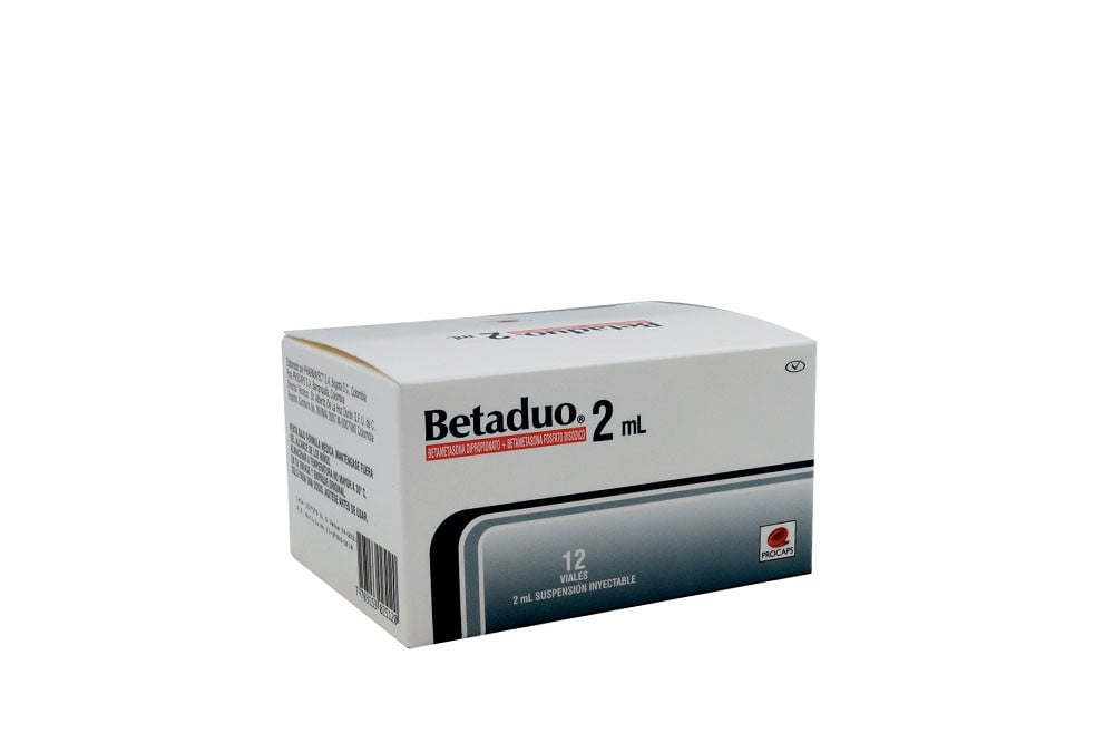 Betaduo Sus 10-4 Mg/ 2 Ml Intramuscular Caj 12 Vi Procaps S A