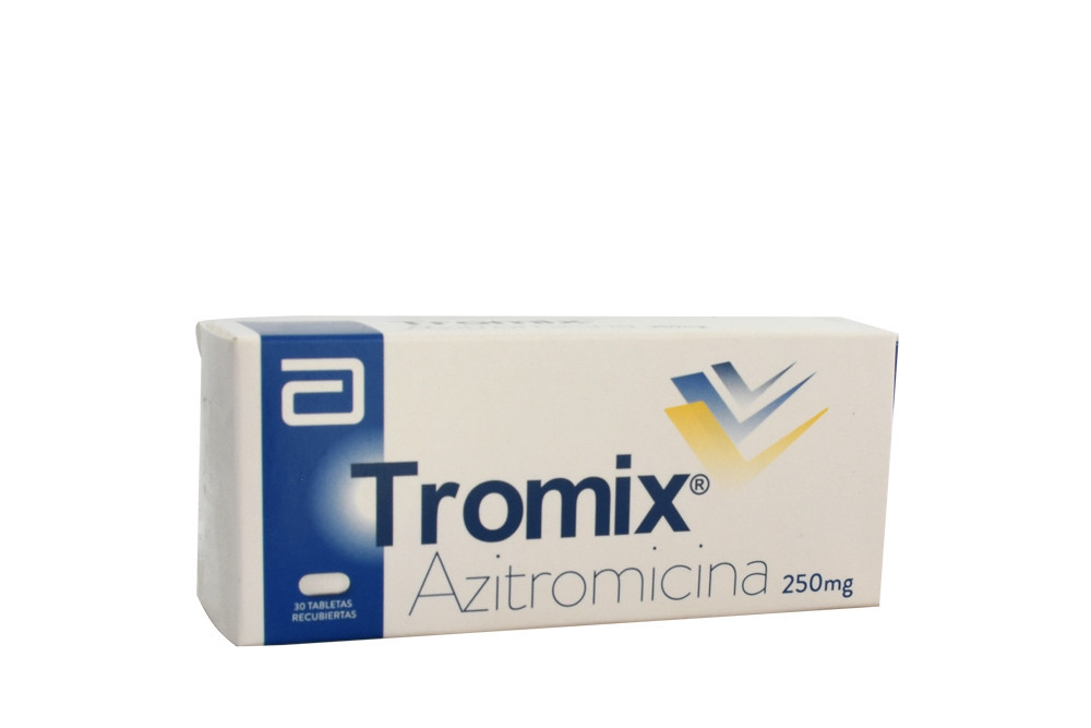 Tromix 250 mg Caja Con 30 Tabletas Recubiertas