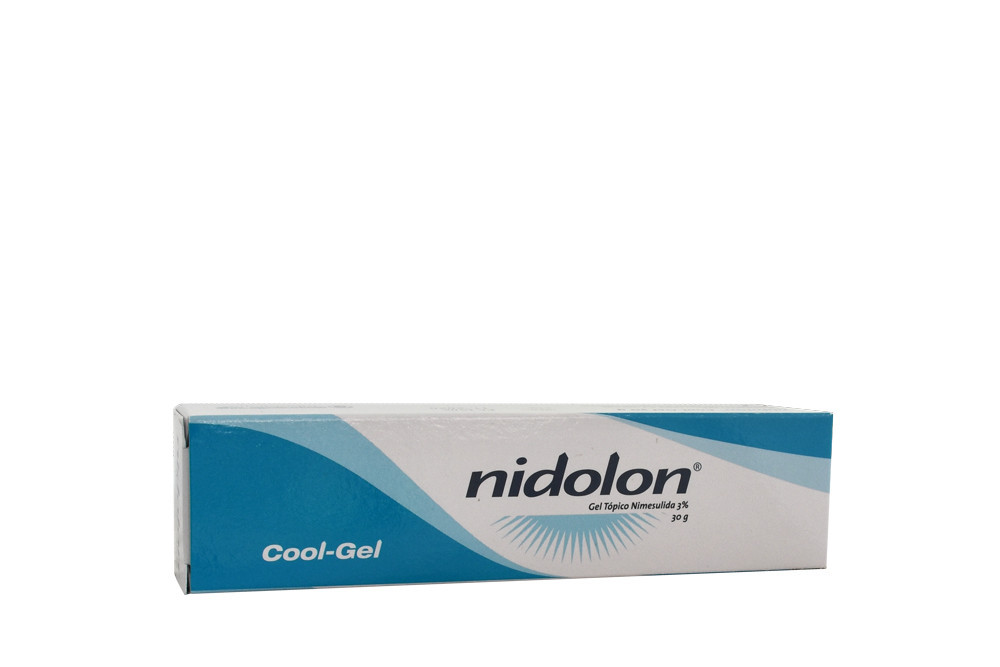 Nidolon Cool Gel 3% Caja Con Tubo Con 30 g
