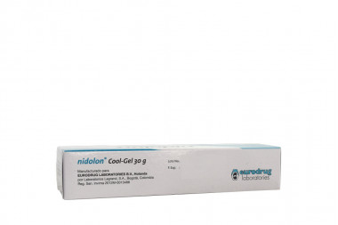 Nidolon Cool Gel 3% Caja Con Tubo Con 30 g