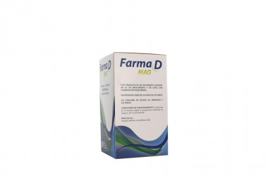 Farma D Mag 1000 UI/ 160 mg Frasco Con 30 Tabletas