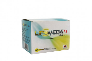 Lipomega Ps 20 mg Caja Con 60 Cápsulas