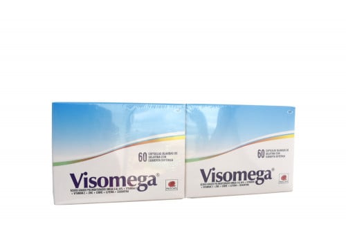 OF. VISOMEGA CAP GLT BLA - ORAL 2X1 CAJ 60 UN PROCAPS S A