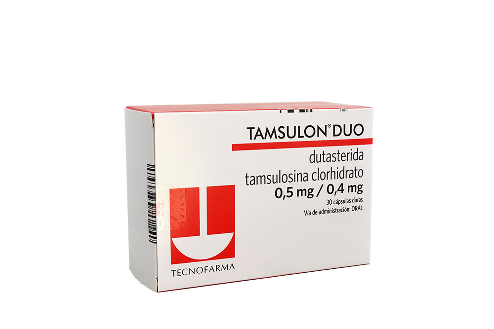 Tamsulon Duo 0.5 / 0.4 mg Caja Con 30 Cápsulas