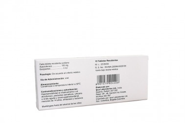Zerodol 100 mg Caja Con 10 Tabletas Recubiertas