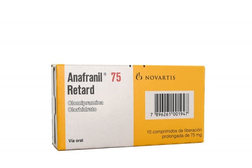 ANAFRANIL RET GRA 75 MG