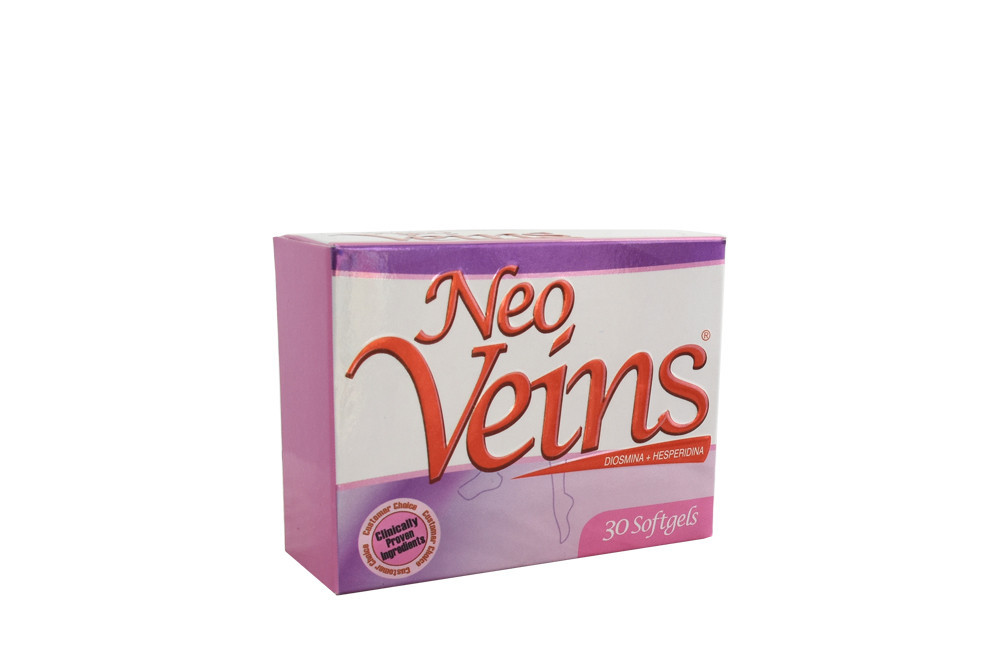 Neo Veins Caja Con 30 Cápsulas Blandas