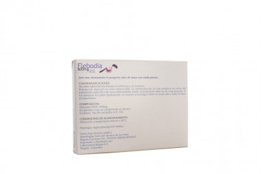 Flebodia 600 mg Caja Con 30 Comprimidos Recubiertos