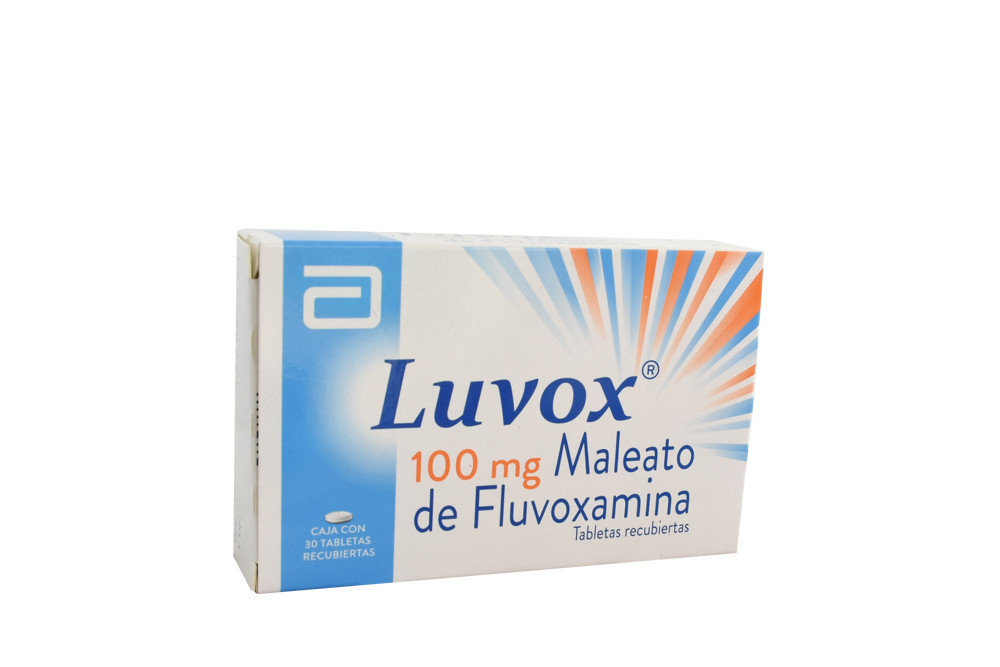 Luvox 100 mg Caja Con 30 Tabletas Recubiertas
