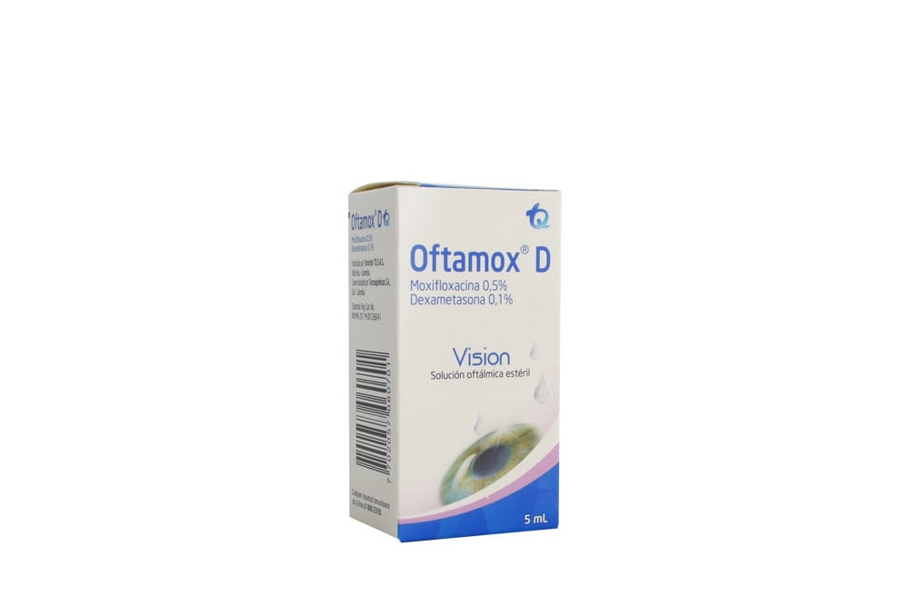 Oftamox D Caja Con Frasco Gotero Con 5 mL