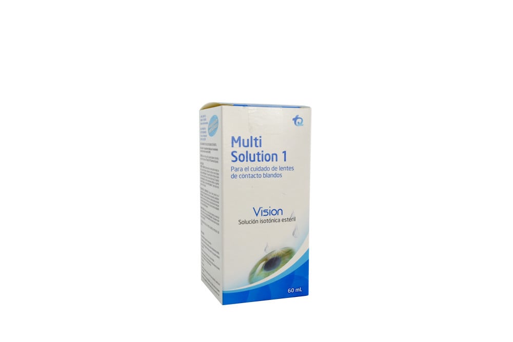 Multi Solution 1 Estéril Caja Con Frasco Con 60 Ml