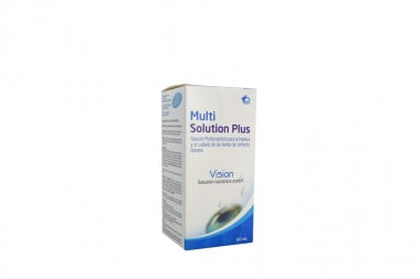 Solución Multiproposito Multi Solution Plus Caja Con Frasco Con 60 mL