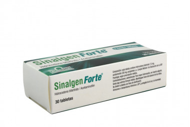 Sinalgen Forte 7.5 / 325 mg Caja Con 30 Tabletas