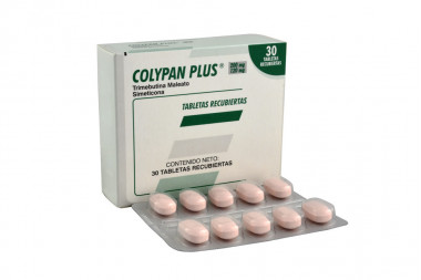 COLYPAN PLUS 120 / 200 mg Caja Con 30 Tabletas Recubiertas
