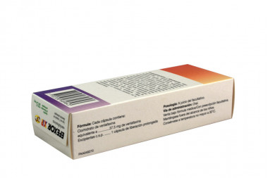 Efexor XR 37.5 mg Caja Con 7 Cápsulas