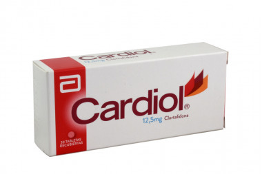 Cardiol 12,5 mg Caja Con 30 Tabletas Recubiertas