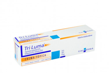 Tri-Luma En Crema 0.01 / 4 / 0.05% Caja Con Tubo Con 15 g 