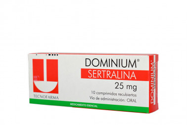 Dominium 25 mg Caja Con 10...