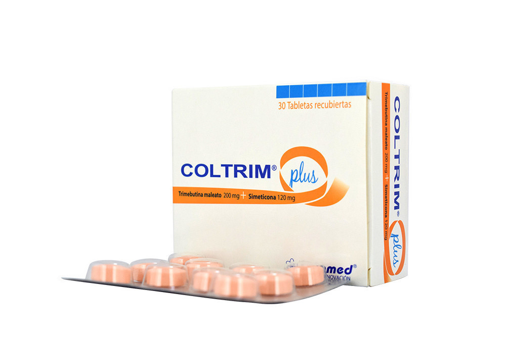 Coltrim Plus 200 / 120 mg Caja Con 30 Tabletas Recubiertas