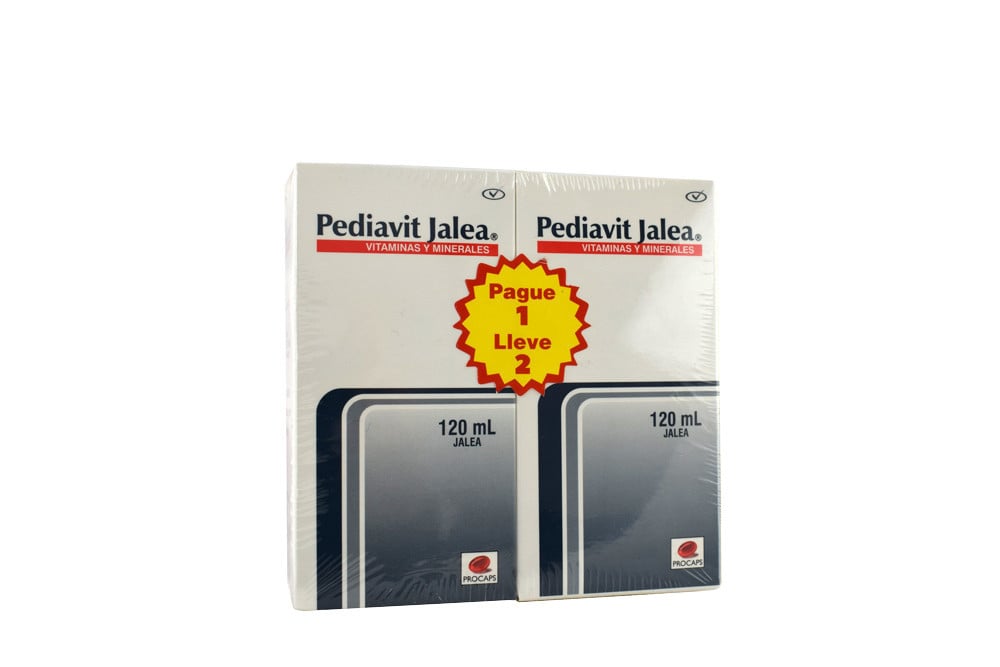 Pediavit Jalea Pague 1 Lleve 2 Caja Con Frasco Con 120 mL