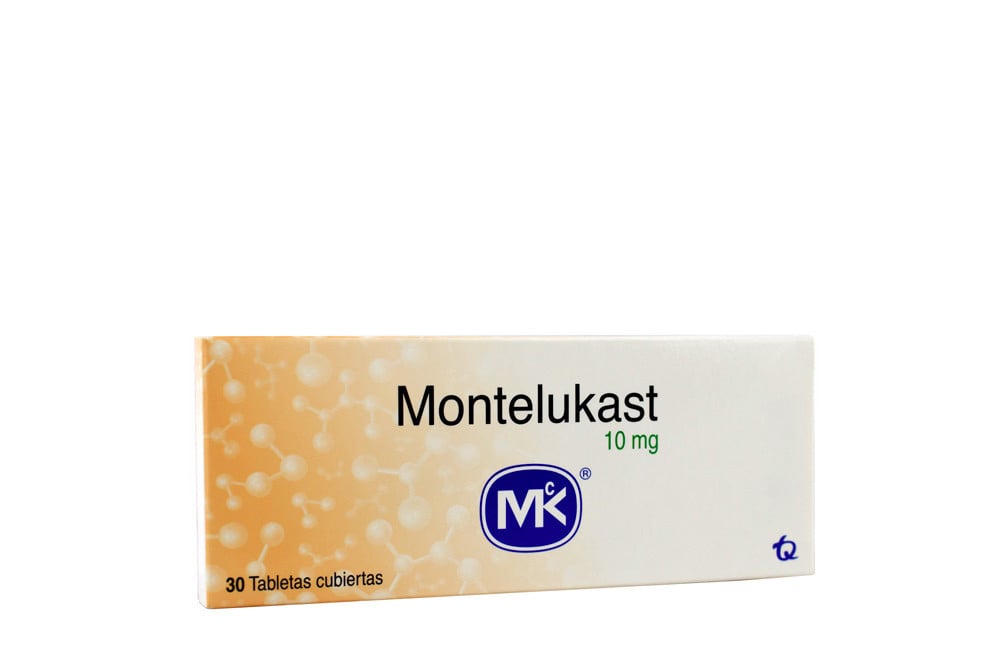 Montelukast Mk 10Mg Caja Con 30 Tabletas