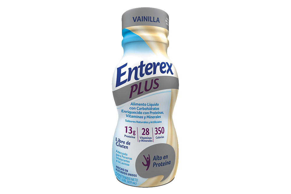 Enterex Plus Frasco Con 237 mL – Sabor Vainilla