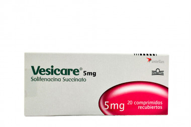 Vesicare 5 mg Caja Con 20...