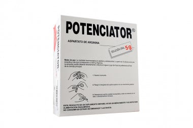 Potenciator 5 g Caja Con 20 Ampollas Con 10 mL C/U