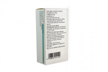 Glyxambi Boehringer 10 / 5 mg Caja Con 30 Tabletas 