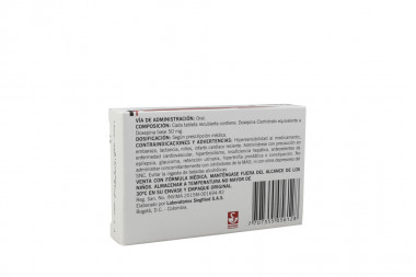 Expan 50 mg Caja Con 30 Tabletas Recubiertas