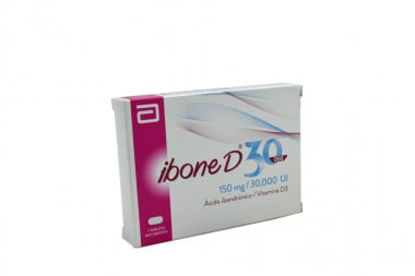 Ibone D 30000 ui / 150 mg Caja Con 1 Tableta Recubierta