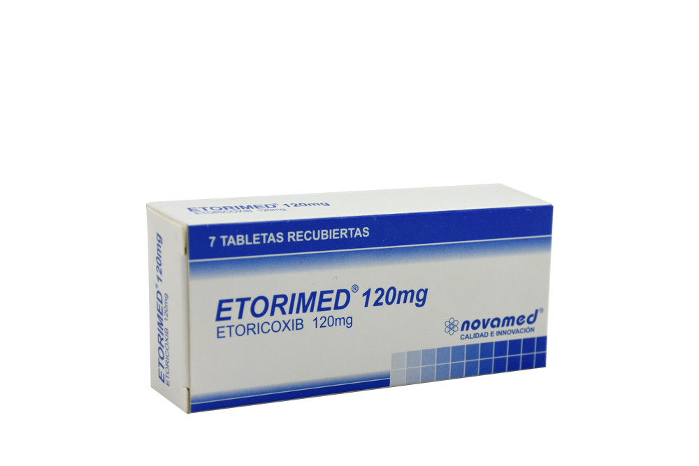 Etorimed 120 mg Caja Con 7 Tabletas Recubiertas