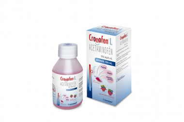 Cronofen L Jarabe 150 mg / 5 mL Caja Con Frasco Con 100 mL - Sabor A Fresa