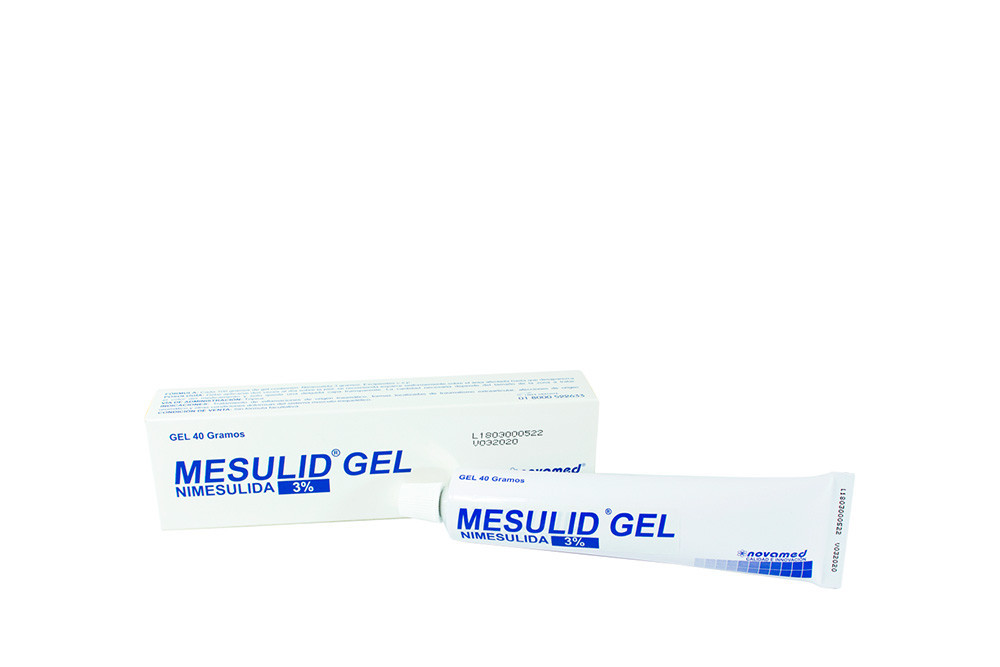 Mesulid Gel 3% Caja Con Tubo Con 40 g