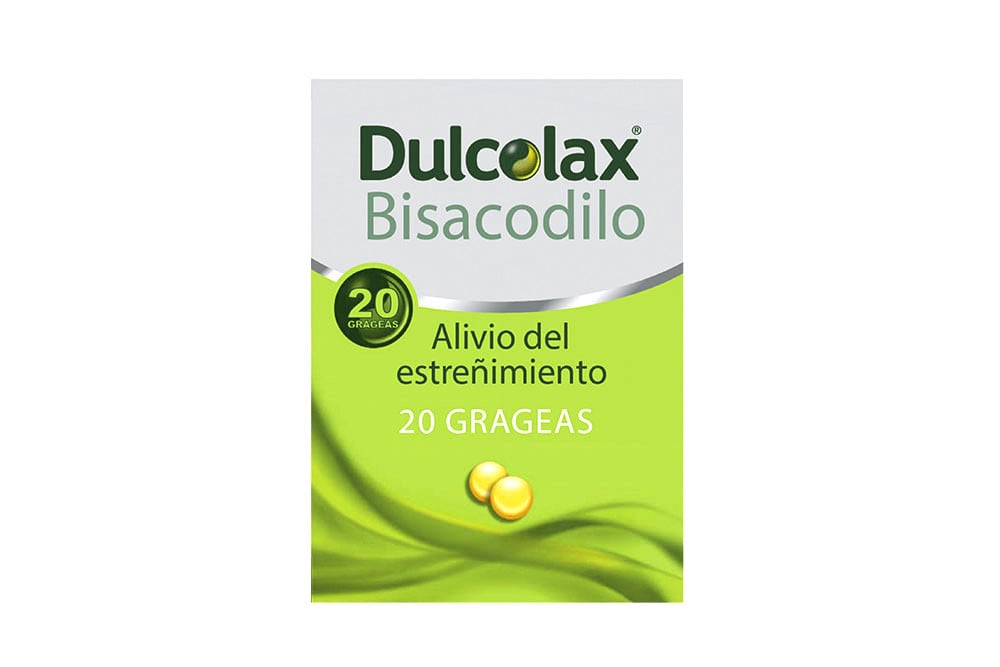 Dulcolax Bisacolido Caja Con 20 Grageas