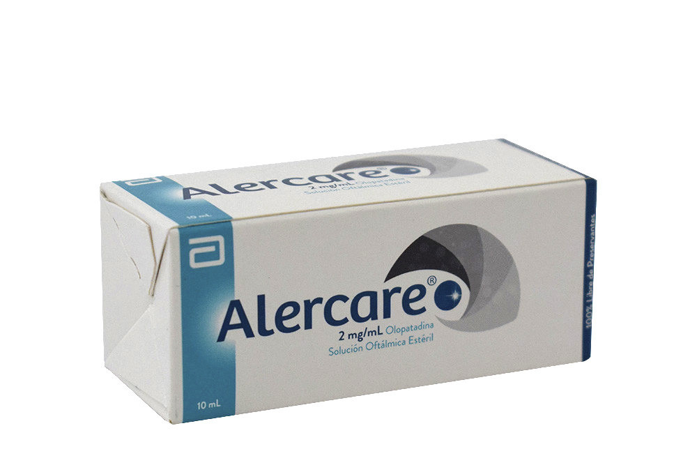 Alercare Solución Oftálmica 2 mg / mL Caja Con Frasco Con 10 mL